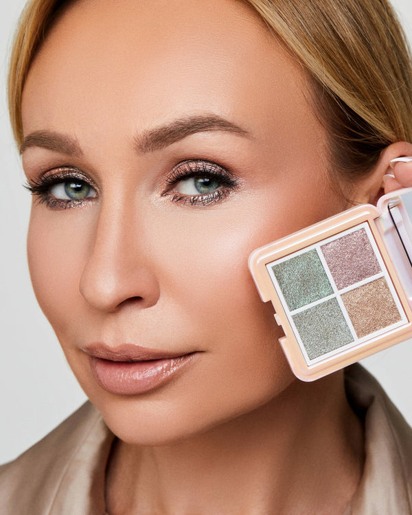 4 Color Eyeshadow Palette MAGIC SPARKLES - Romanovamakeup
