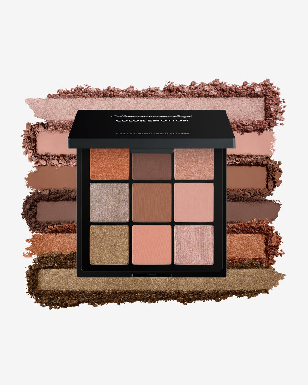 9 Color Eyeshadow Palette COLOR EMOTION - Romanovamakeup