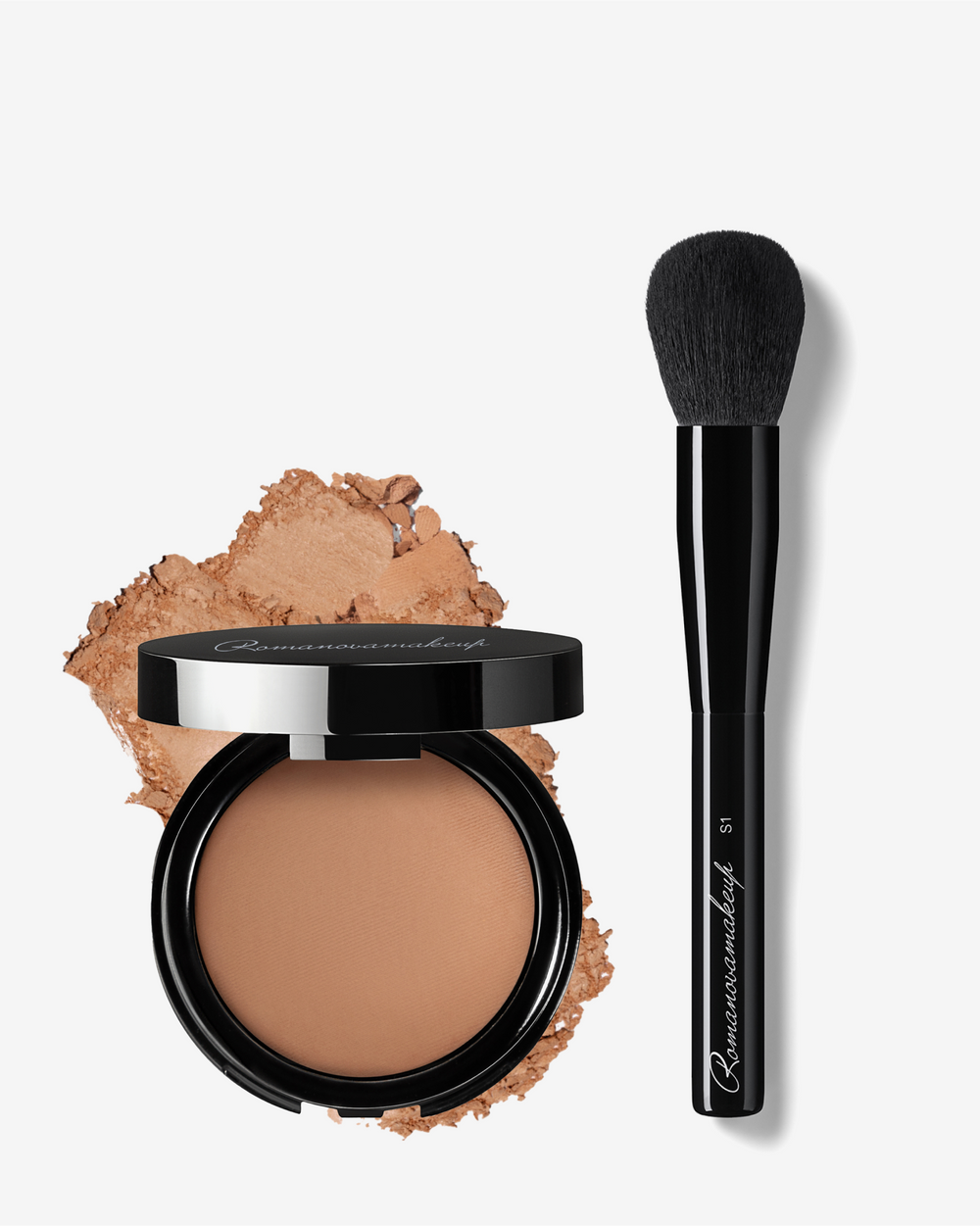 NUDE POWDER, S1 BRUSH DARK