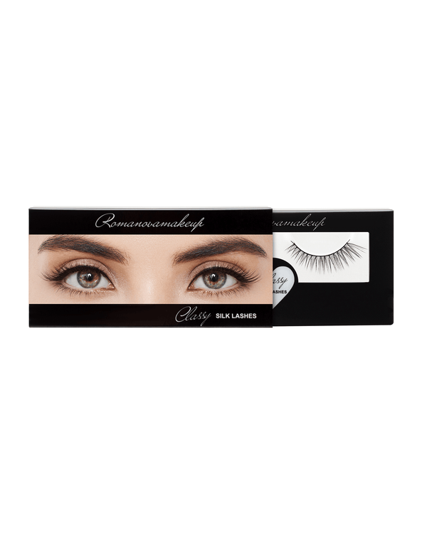 Classy Silk Lashes OKSANA - Romanovamakeup