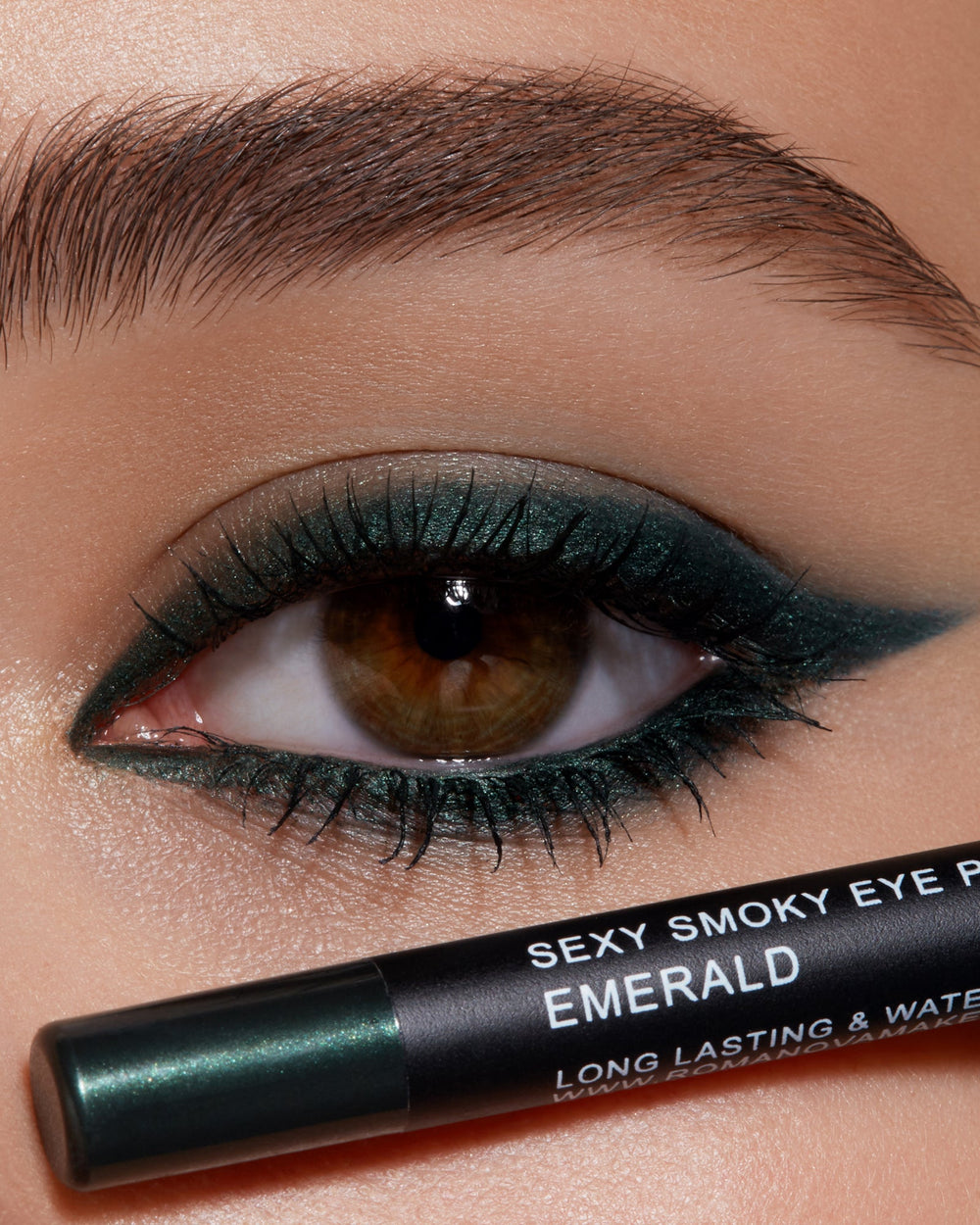 Emerald+Golden Apple+Pistachio GREEN PASSION TRIO - Romanovamakeup