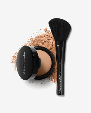 Nude Powder,S3 Brush SUN KISSED - Romanovamakeup