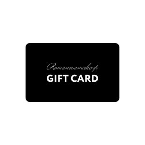 Gift Certificates AED 500 - Romanovamakeup