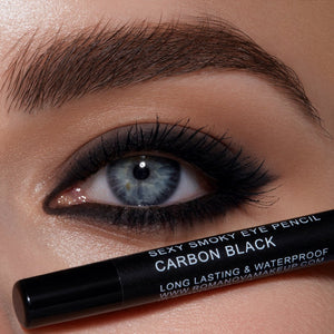 Sexy Smoky Eye Pencil CARBON BLACK - Romanovamakeup
